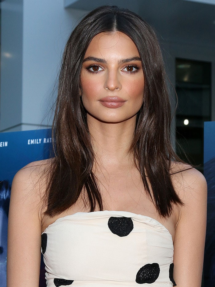 Emily Ratajkowski at the premiere of "In Darkness" at the ArcLight Hollywood in Hollywood, California, on May 23, 2018.
