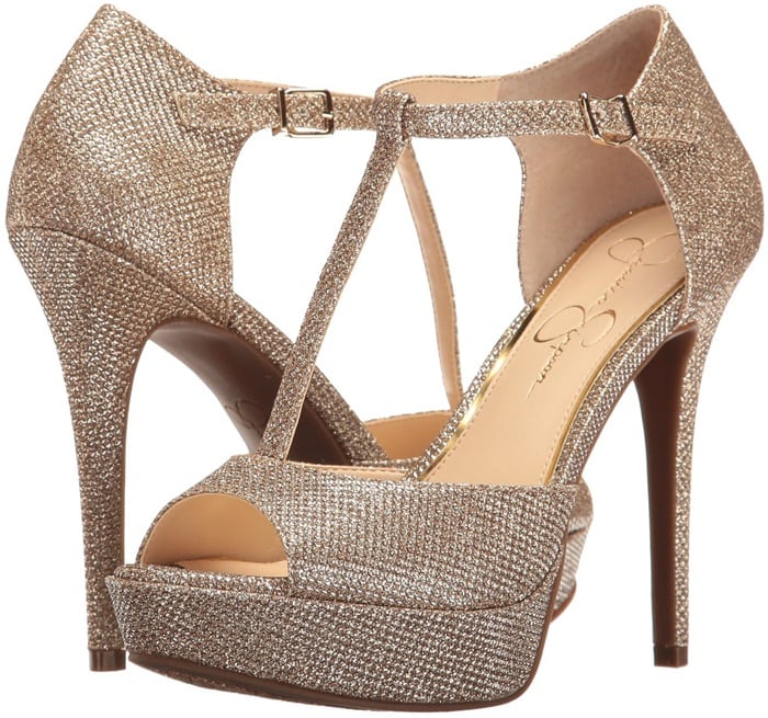 Jessica Simpson Bansi Open Toe High Heels