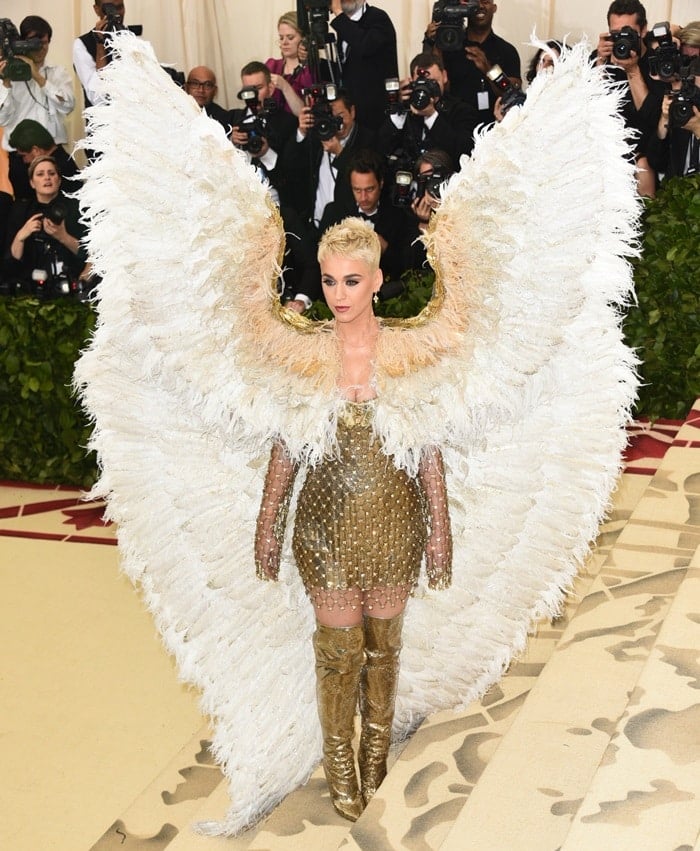 Katy Perry Met Gala 2024 Dress Jewel Lurette