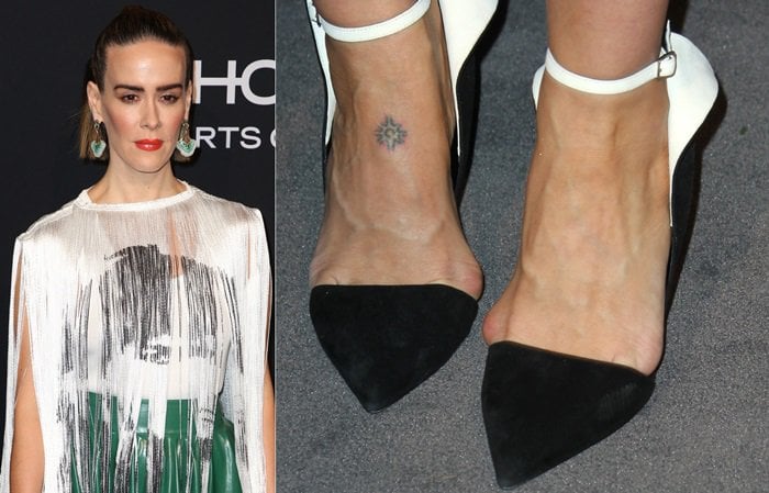 Sarah Paulson reveals her foot bunions