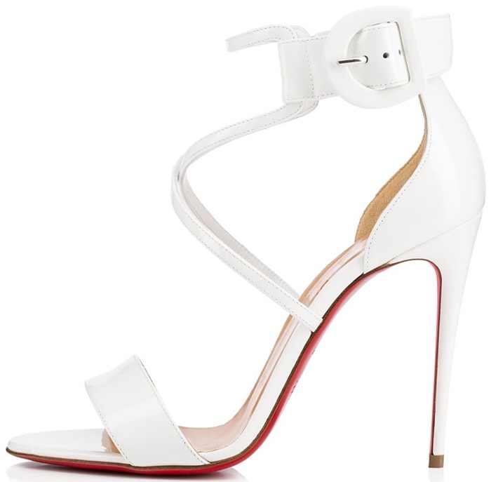 Latte Choca Red Sole Sandals