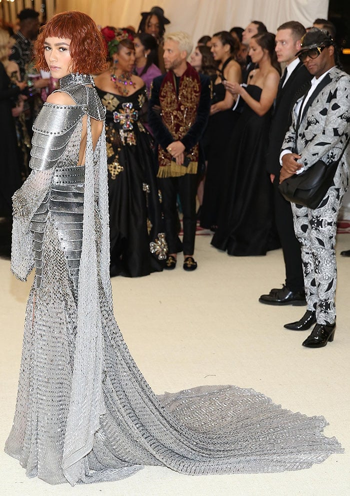Zendaya embodied a true queen at the Met Gala, channeling Saint Joan of Arc for the "Heavenly Bodies: Fashion and the Catholic Imagination" theme