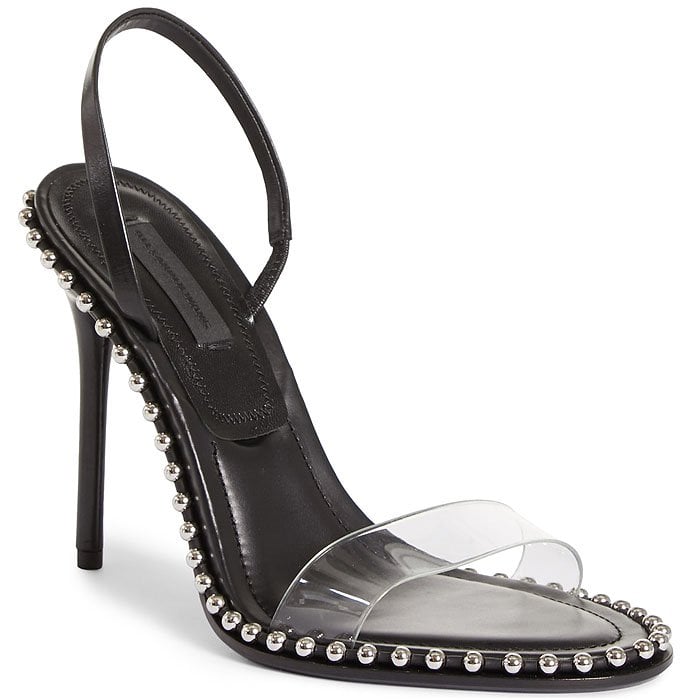 Alexander Wang Nova Studded Slingback Sandals