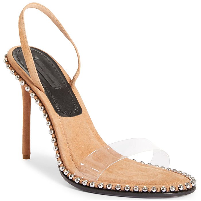 Alexander Wang Nova Studded Slingback Sandals