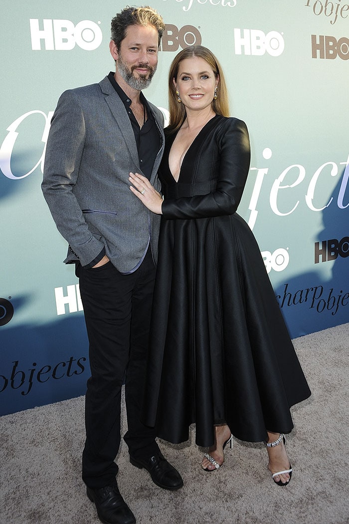 Amy Adams with husband Darren Le Gallo.