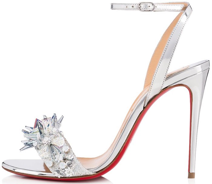 Christian Louboutin Okydok Crystal Embellished Sandals