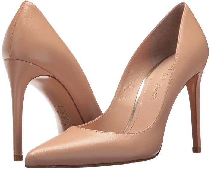 Stuart Weitzman Curvia Pointy-Toe Pumps