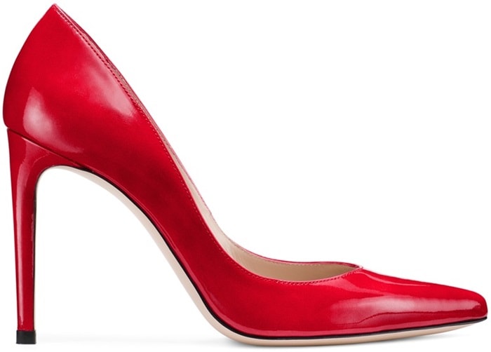 Stuart Weitzman Curvia Pointy-Toe Pumps