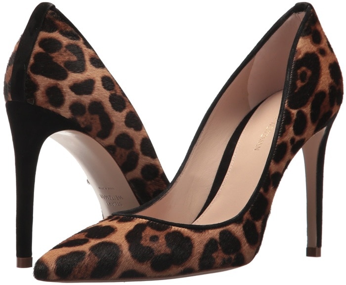 Stuart Weitzman Curvia Pointy-Toe Pumps