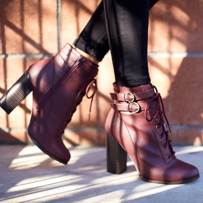 Lace-Up 'Devorah' Booties