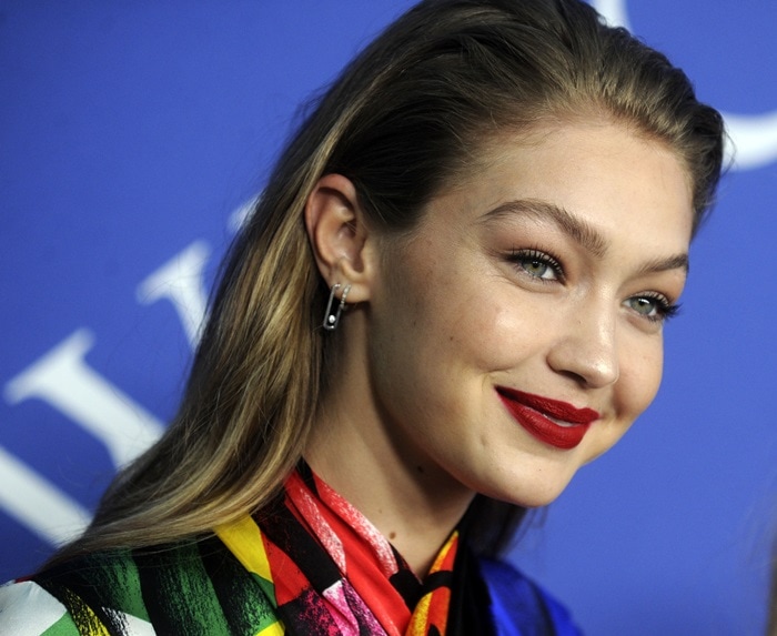 Gigi Hadid's EF Collection diamond earrings