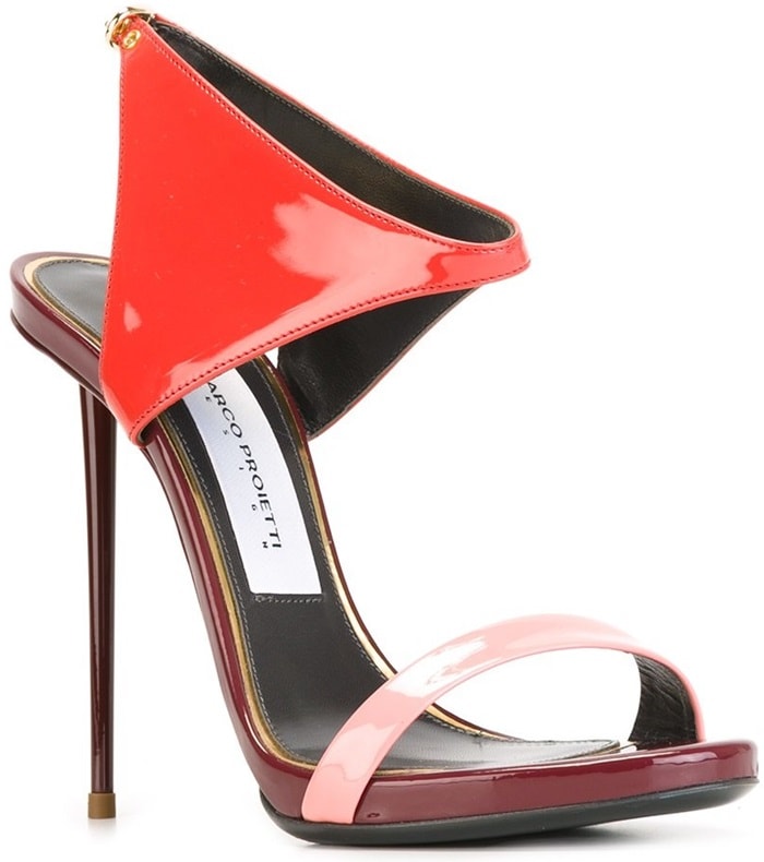 Coral Patent Marco Proietti Shoes