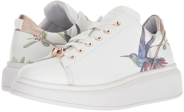 Highgrove Hummingbird Leather 'Ailbe' Sneakers