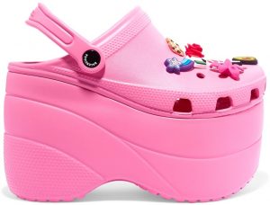 high heel crocs