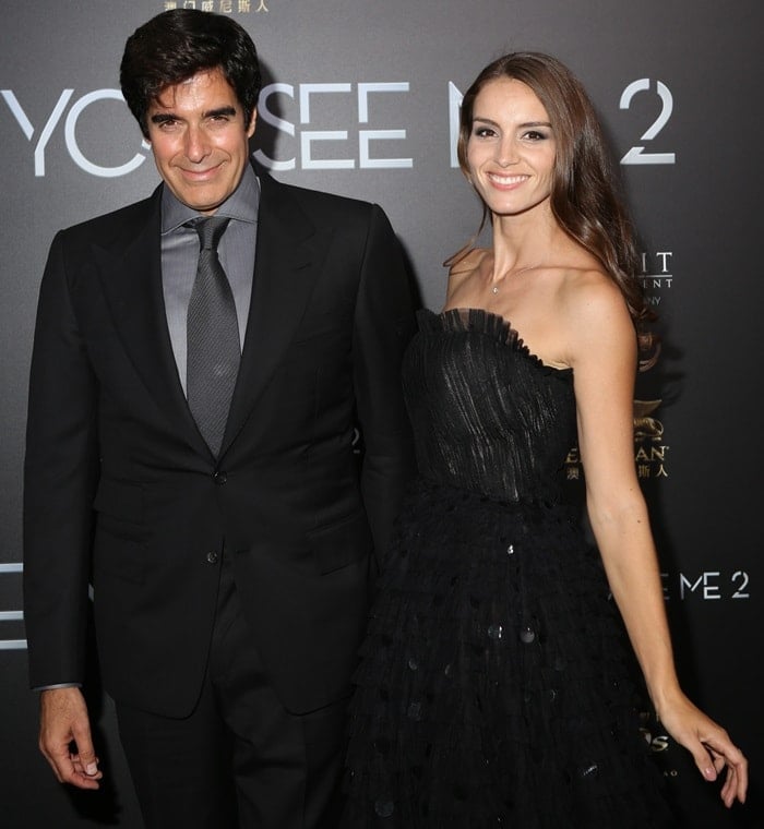 David Copperfield and Chloe Gosselin