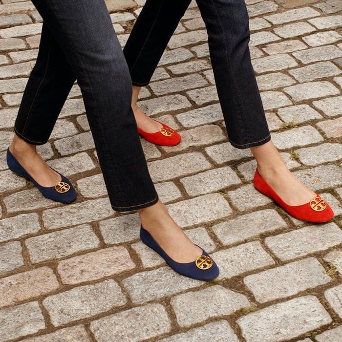 Celebrities Wearing Tory Burch Shoes, Clothing and Handbags