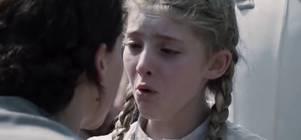 Willow Shields as Primrose Everdeen in The Hunger Games