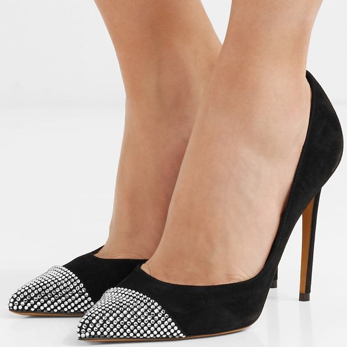 As their name suggests, these pumps are particularly suited to the kind of nights when you might end up on the dancefloor