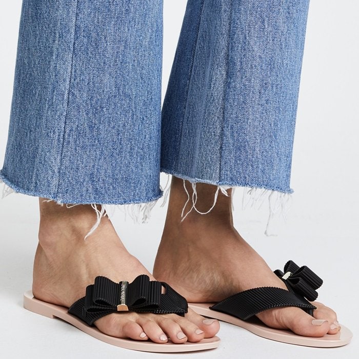 Melissa + Jason Wu Girl Bow Flip Flop