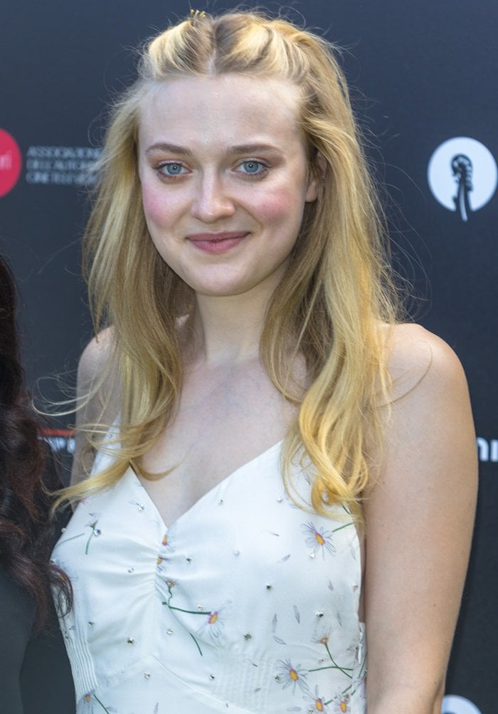 Dakota Fanning attending the Women’s Tales photo call held during the 2018 Venice Film Festival in Venice, Italy, on September 2, 2018