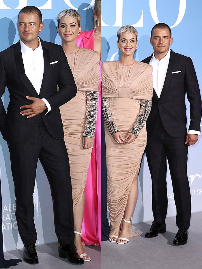 Katy Perry and Orlando Bloom at their red carpet debut as a couple