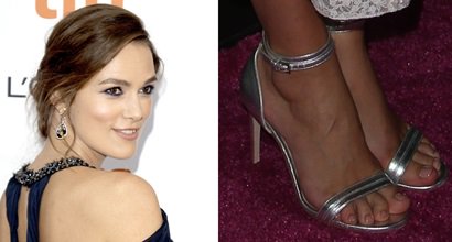 Keira Knightley Foot