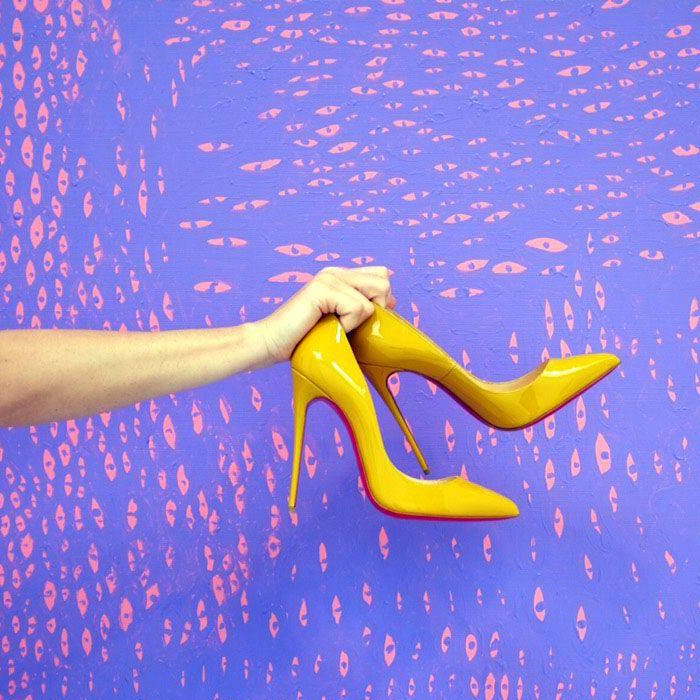 A go-to style that's anything but basic, this pointy-toe Pigalle pump is refined with a daring slimmed-down stiletto that's a hallmark of the Follies line