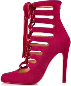 Spinetita Ankle Boots by Louboutin Inspired by Loulou de la Falaise