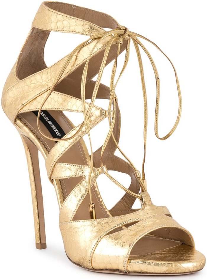 DSQUARED2 Spring 2018 Tied Strappy Sandals