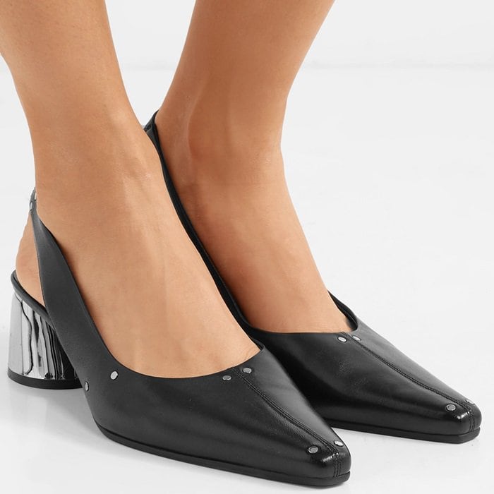 Kym Ellery has been treating shoes like objet d'art since launching her brand, these slingback pumps included