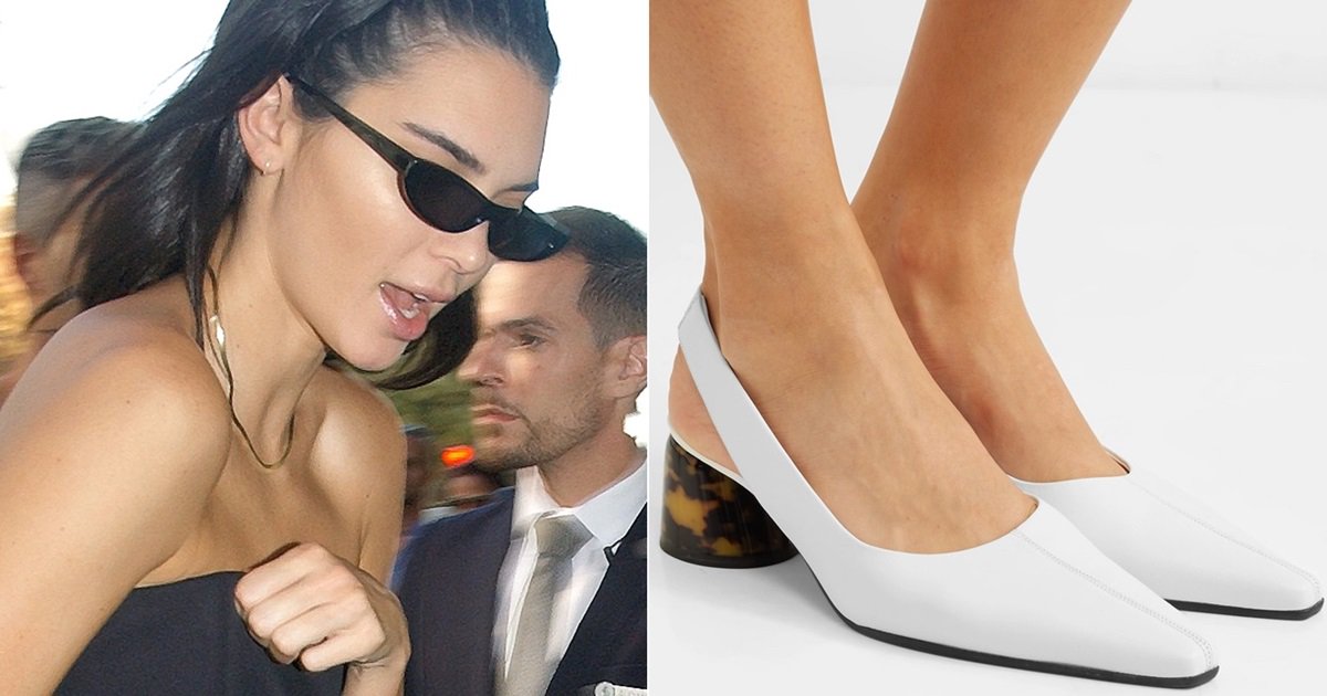 ellery leather slingback pumps