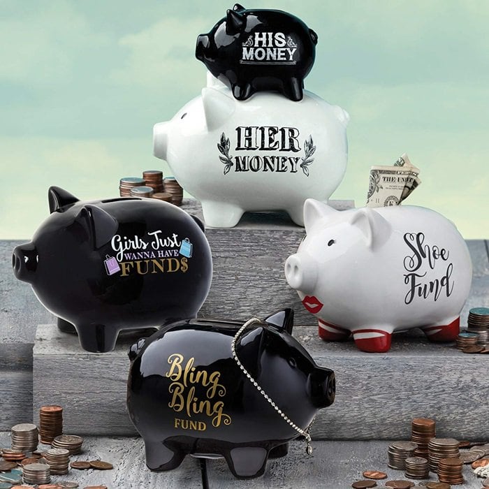 Shoe Fund Piggy Bank