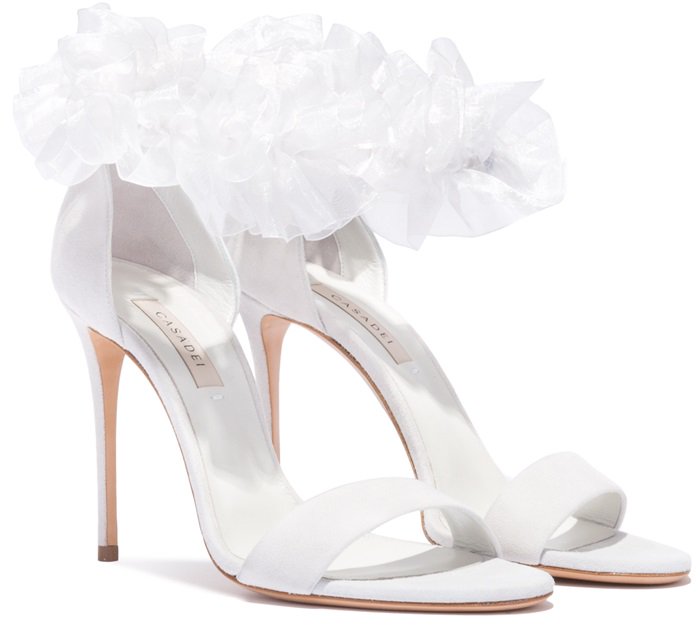 Aurora Bridal Sandal in Beautiful Organza