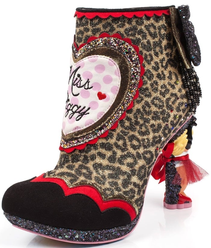 You'll be able to honor Miss Piggy's passion for both fabulous shoes and Miss Piggy herself with these show-stopping, grand entry making Irregular Choice heels.