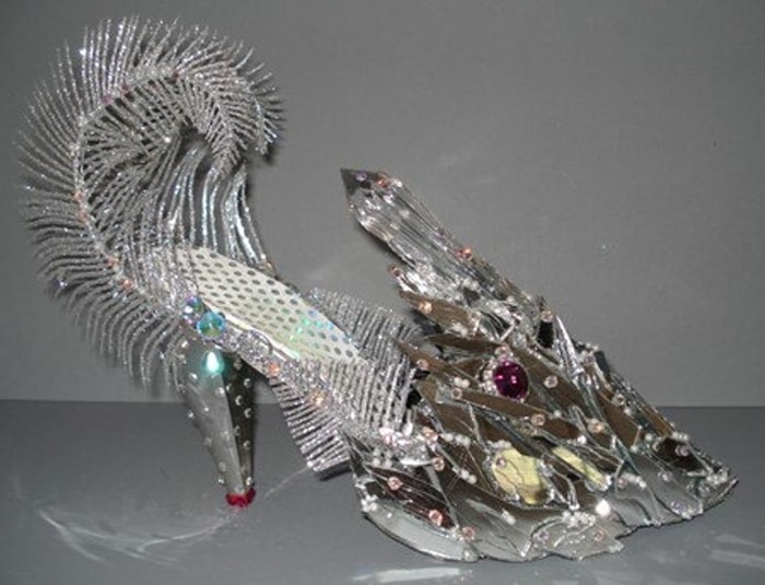 High Heel "Vanity Fish" Sculpture