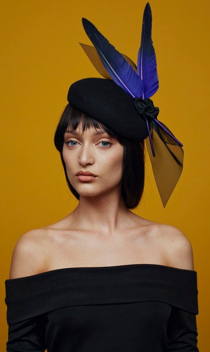 Awon Golding Millinery Vika Cocktail Hat