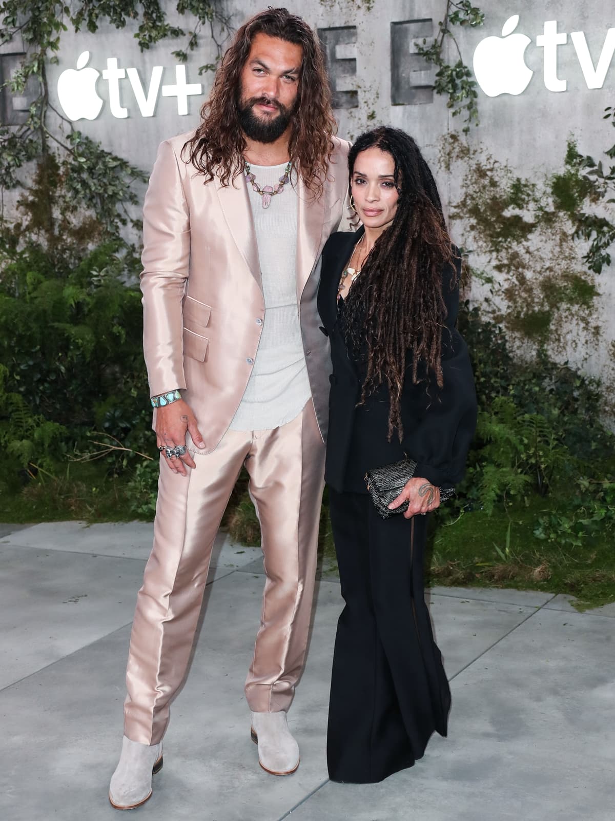 Actor Jason Momoa and wife/actress Lisa Bonet