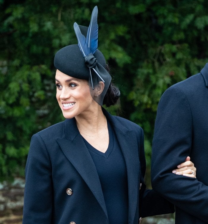 Meghan Markle's Awon Golding Millinery hat