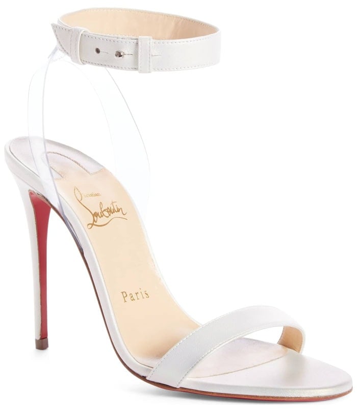 Christian Louboutin 'Jonatina' Sandals in Snow Leather