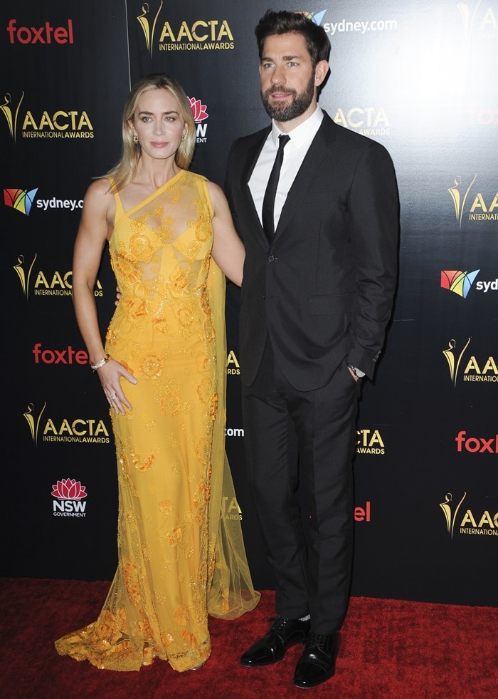 John Krasinski and Emily Blunt were nominated for awards by the Australian Academy of Cinema and Television Arts