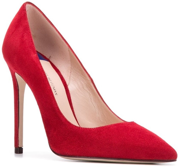 Red Stuart Weitzman High Heel Pumps