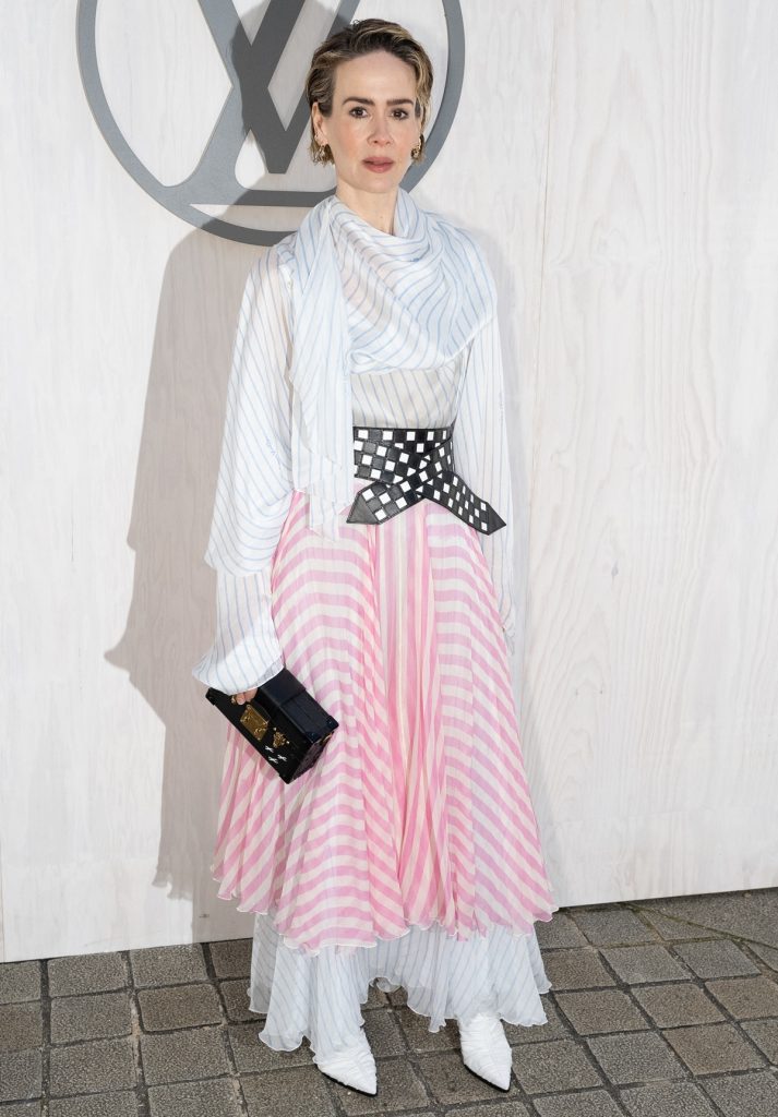 Sarah Paulson’s Fashion Evolution: Red Carpet Looks, Awards & Rising