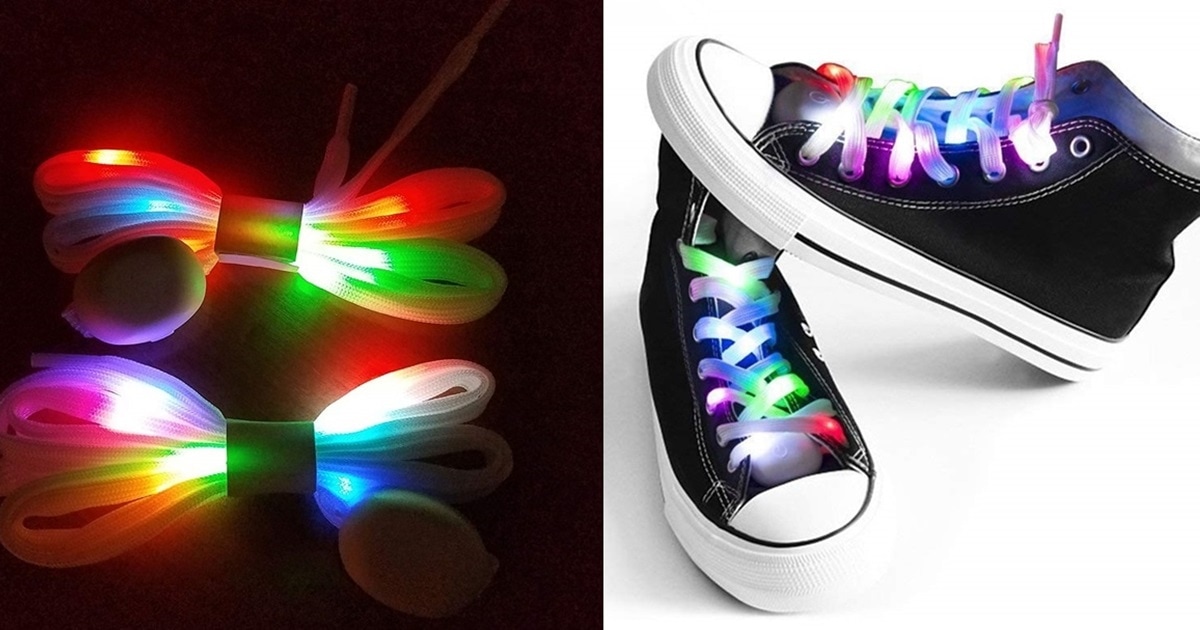 Bright Light up LED Shoe Laces 