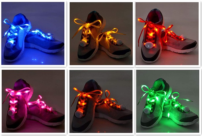 Light Up Shoe Laces 6 Colors