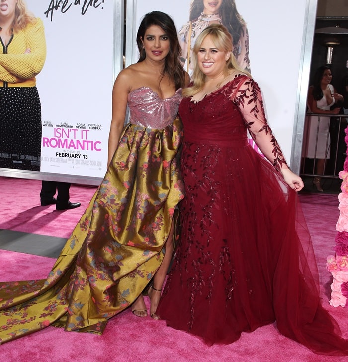 Priyanka Chopra Jonas and her co-star Rebel Wilson