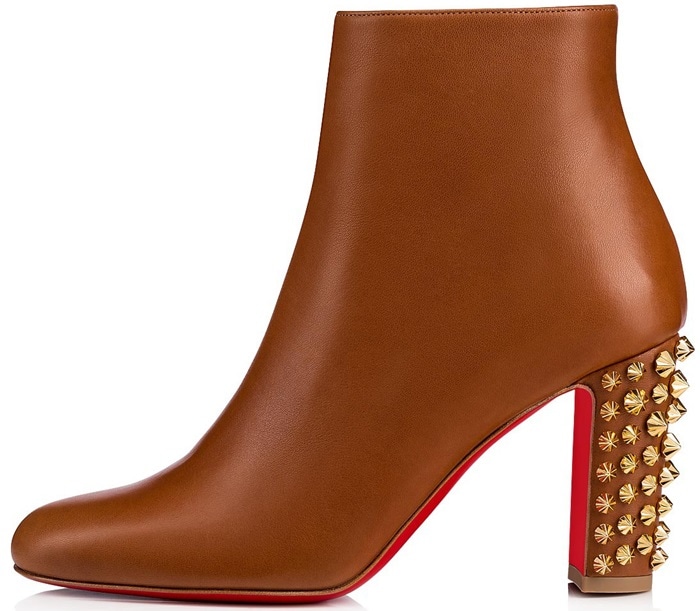 Cuoio Suzi Folk Leather Red Sole Booties