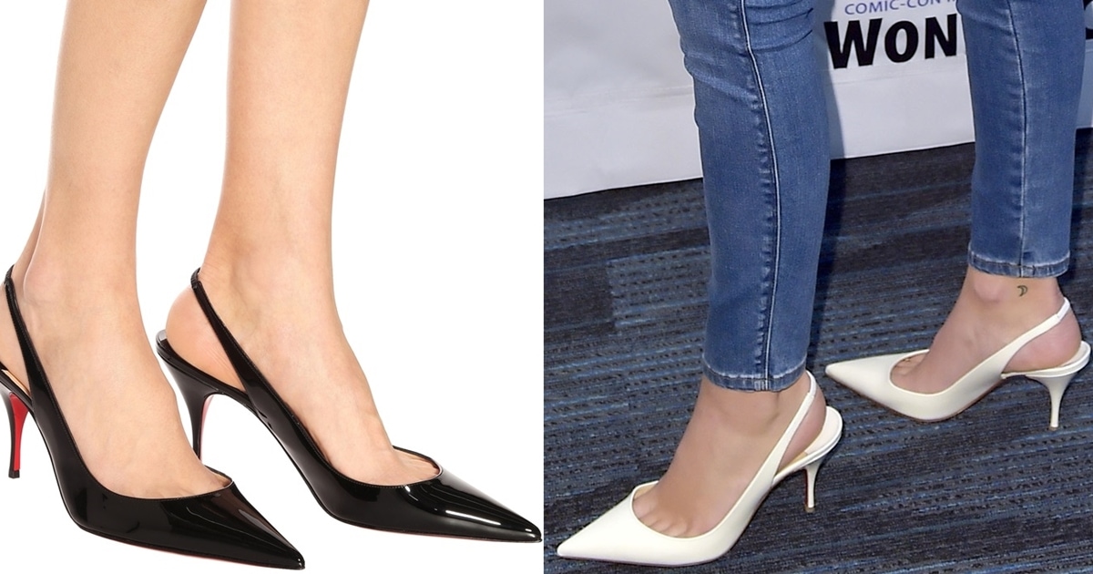 clare sling louboutin