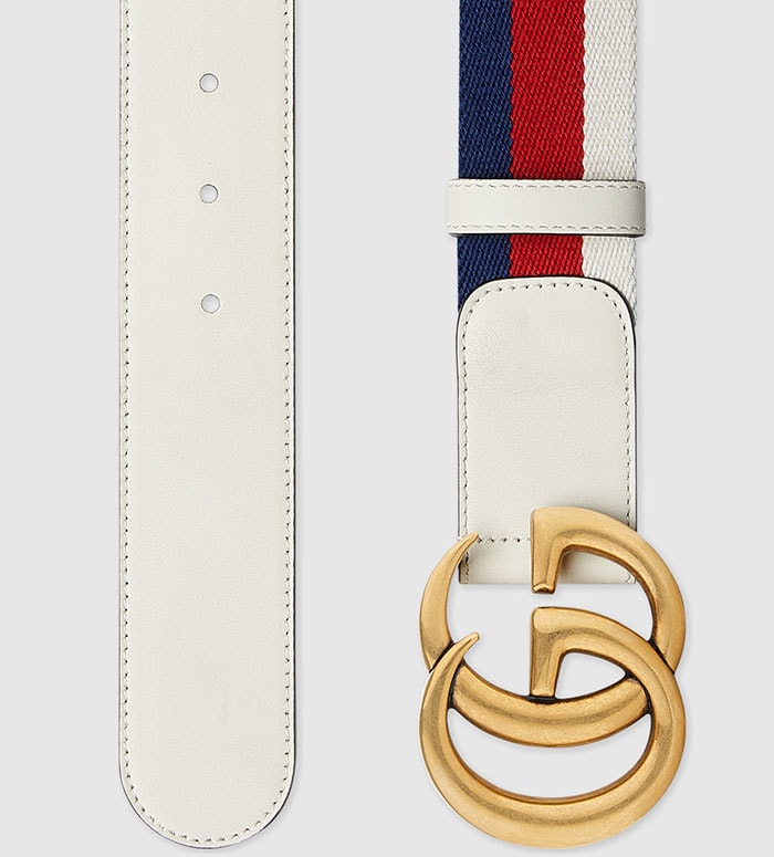 gucci belt label