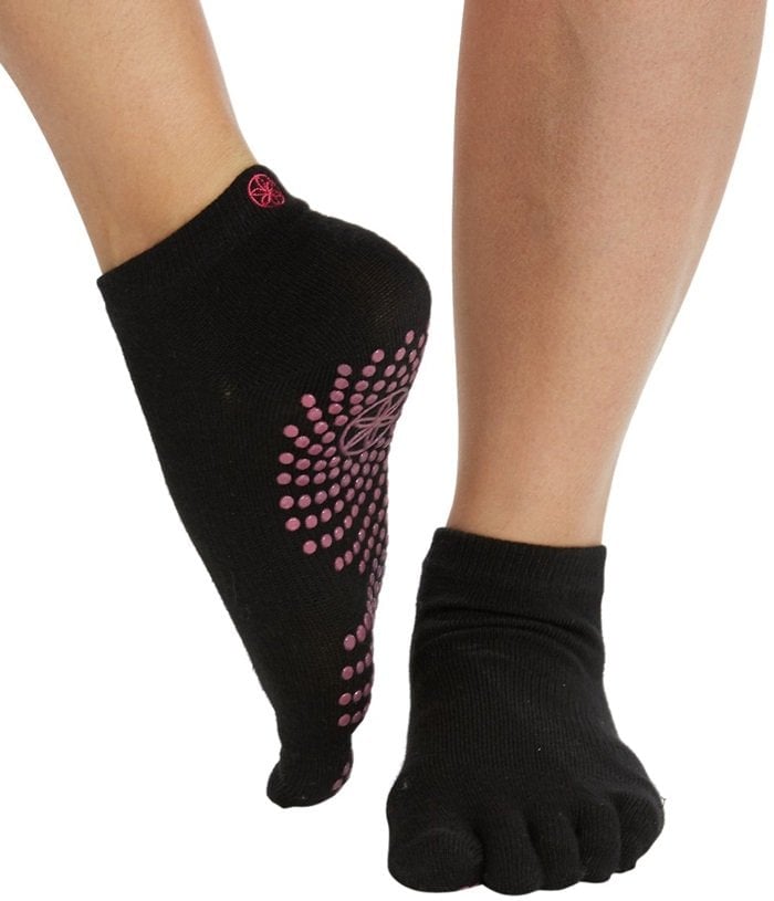 Gaiam No Slip Yoga Socks
