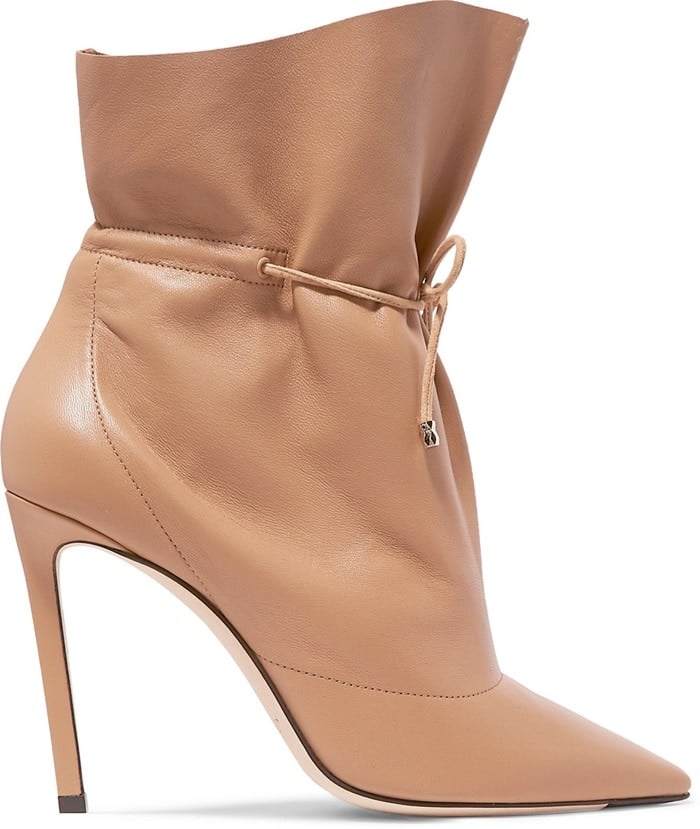 Caramel is the perfect way to describe the color of these buttery textured boots